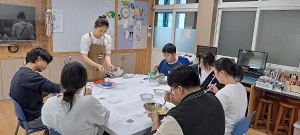 학교 내 꿈키움교실 카페디저트 프로그램 운영(9월)