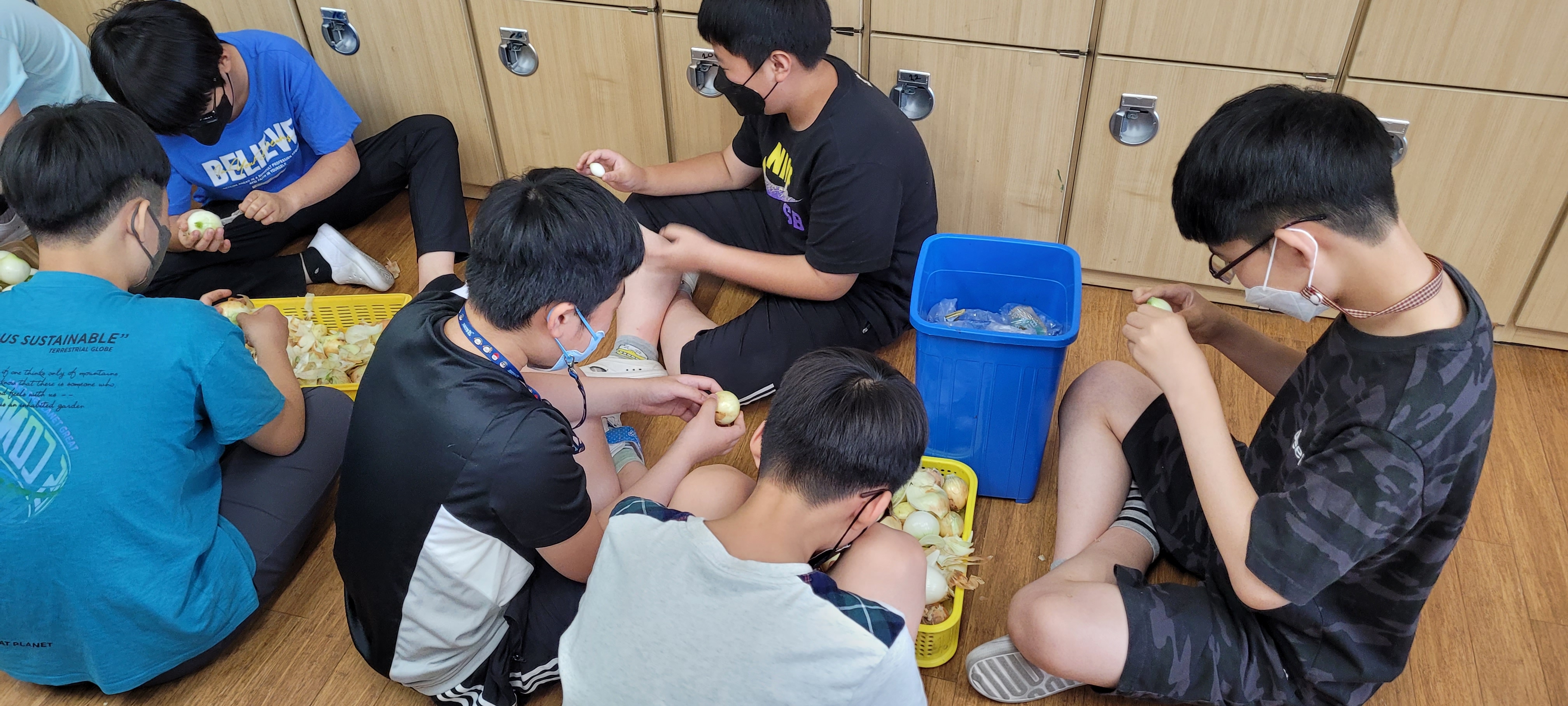 텃밭양파 장아찌 만들기2-재료다듬기