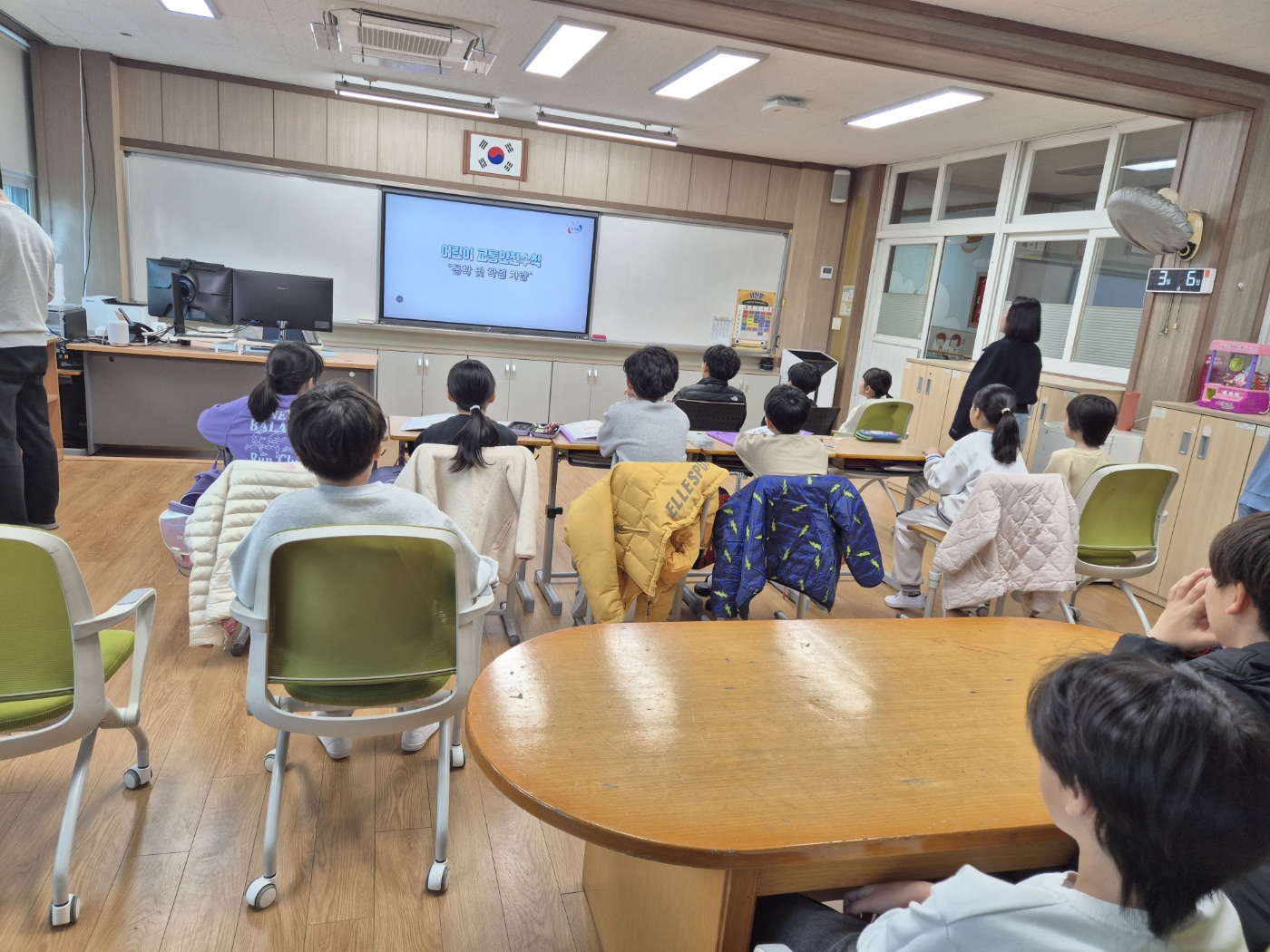 개학기 교통안전교육 실시