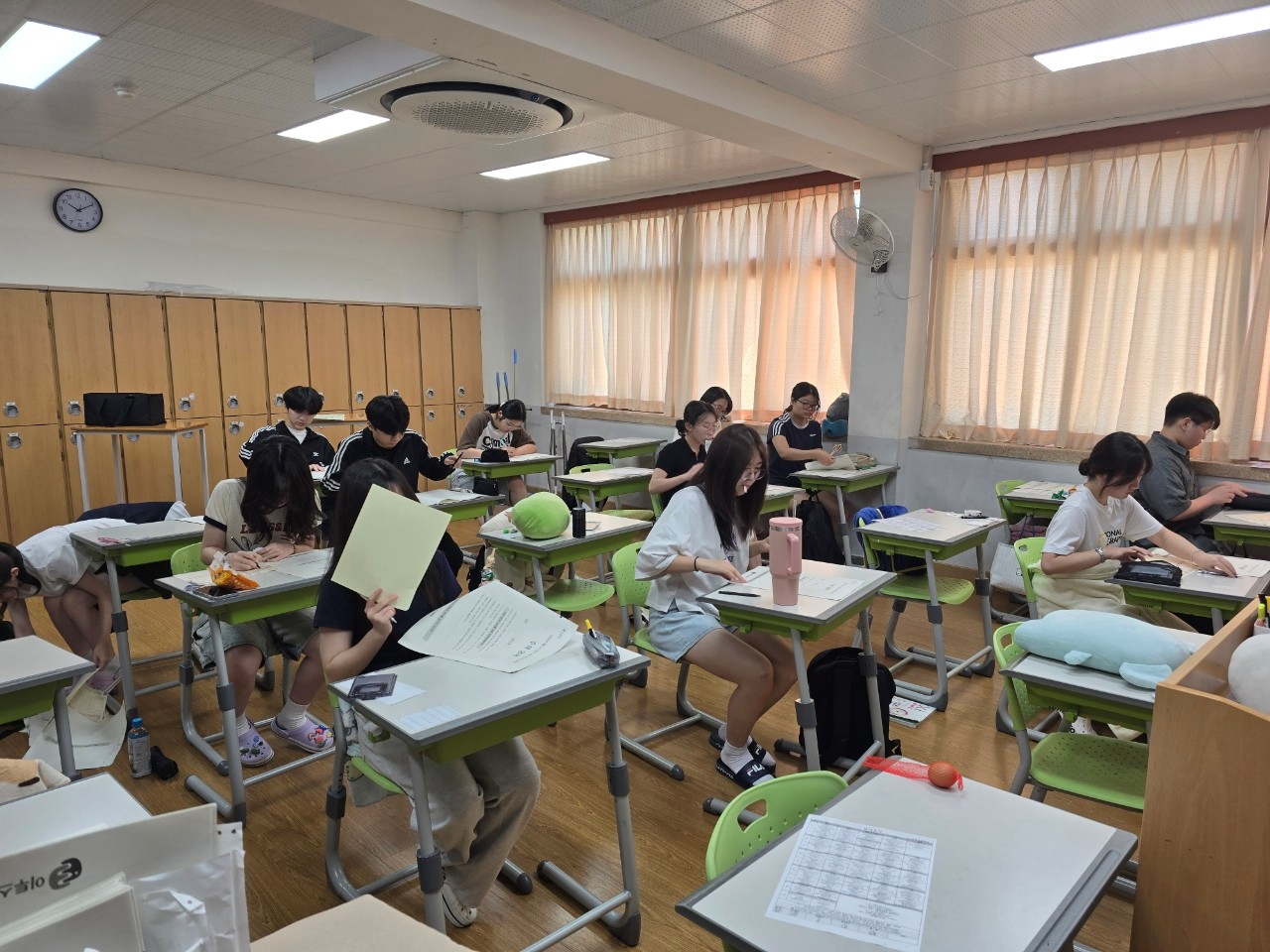 서연학사 수능 및 학력고사 대비 모의고사 실시