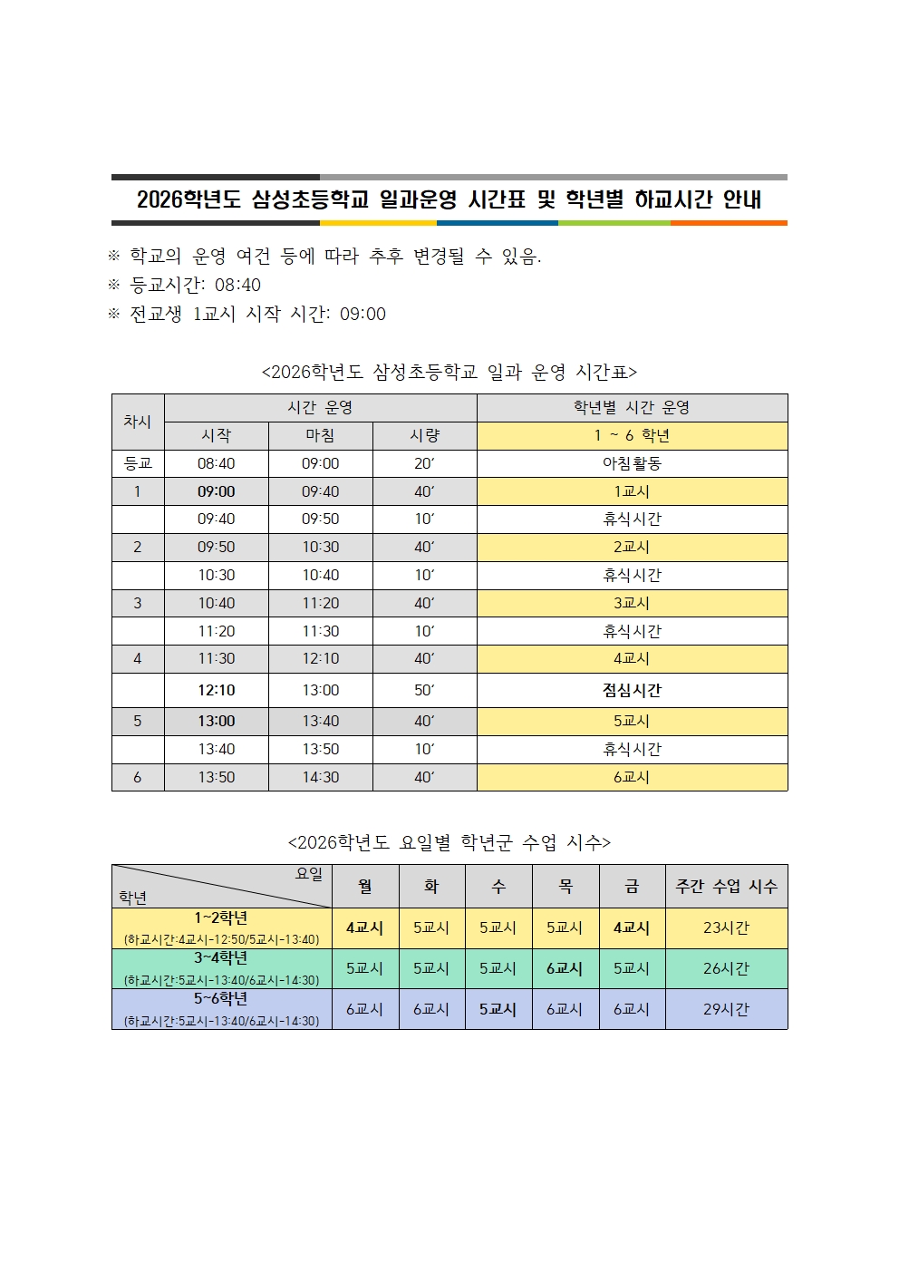 05 2026학년도 삼성초등학교 일과운영 시간표 및 학년별 하교시간 안내001.jpg